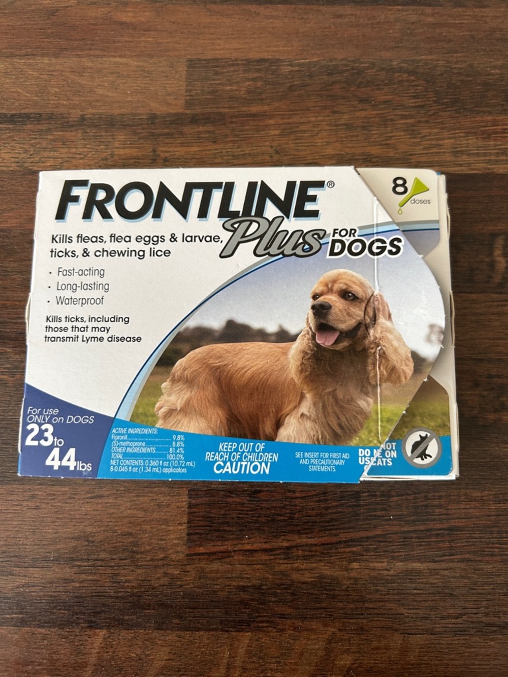 FRONTLINE Plus for Dogs Flea & Tick Treatment - Blue/White Packaging